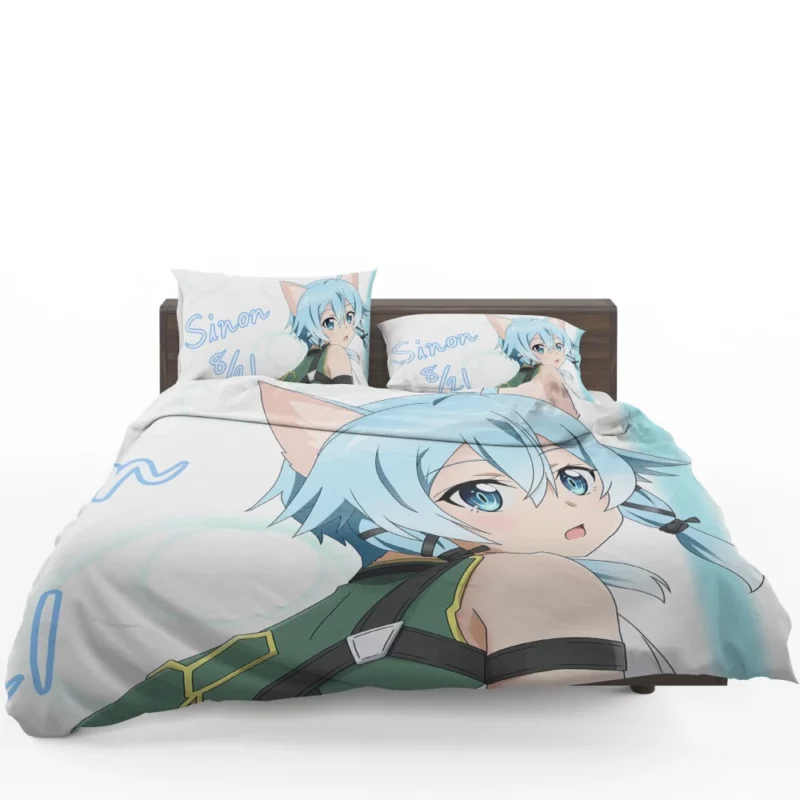 Sinon Shino Asada Master of Marksmanship Anime Bedding Set