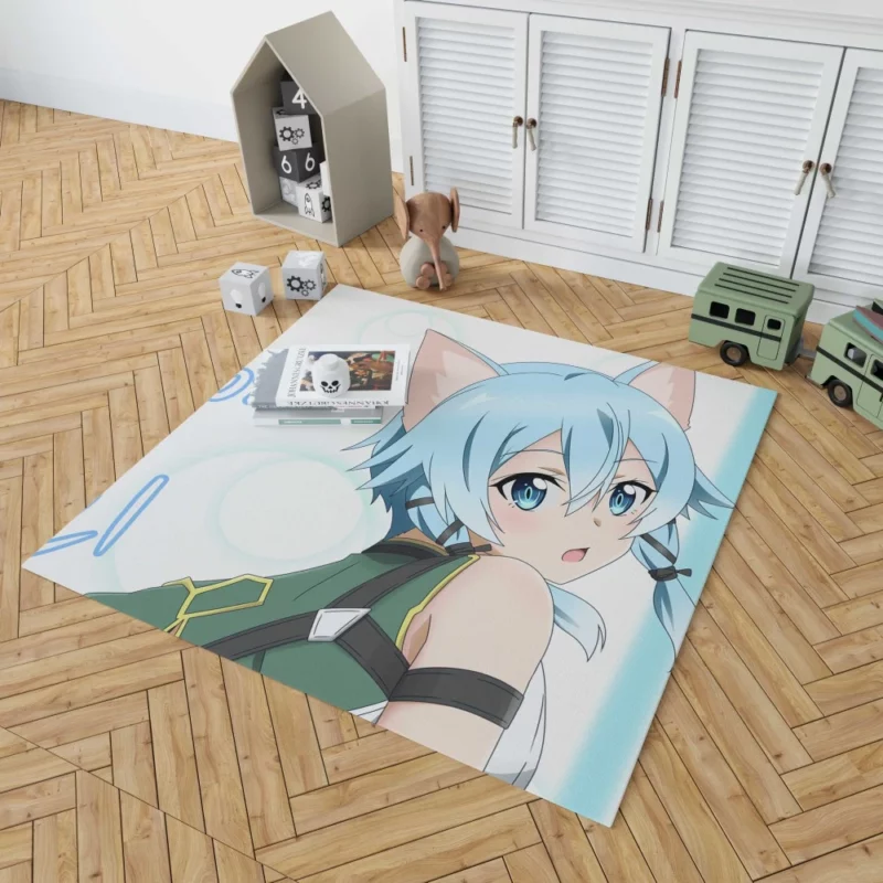 Sinon Shino Asada Master of Marksmanship Anime Rug 1