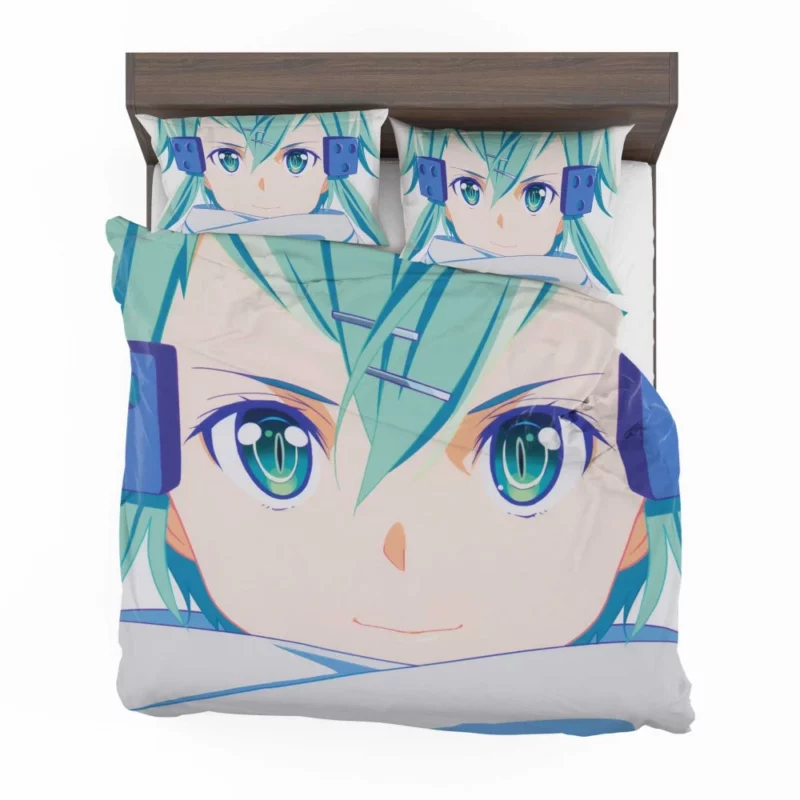 Sinon Shino Asada Sword Art Skills Anime Bedding Set 1