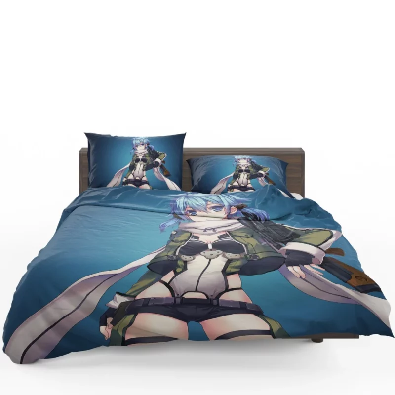 Sinon Shino Asada Virtual Heroine Anime Bedding Set