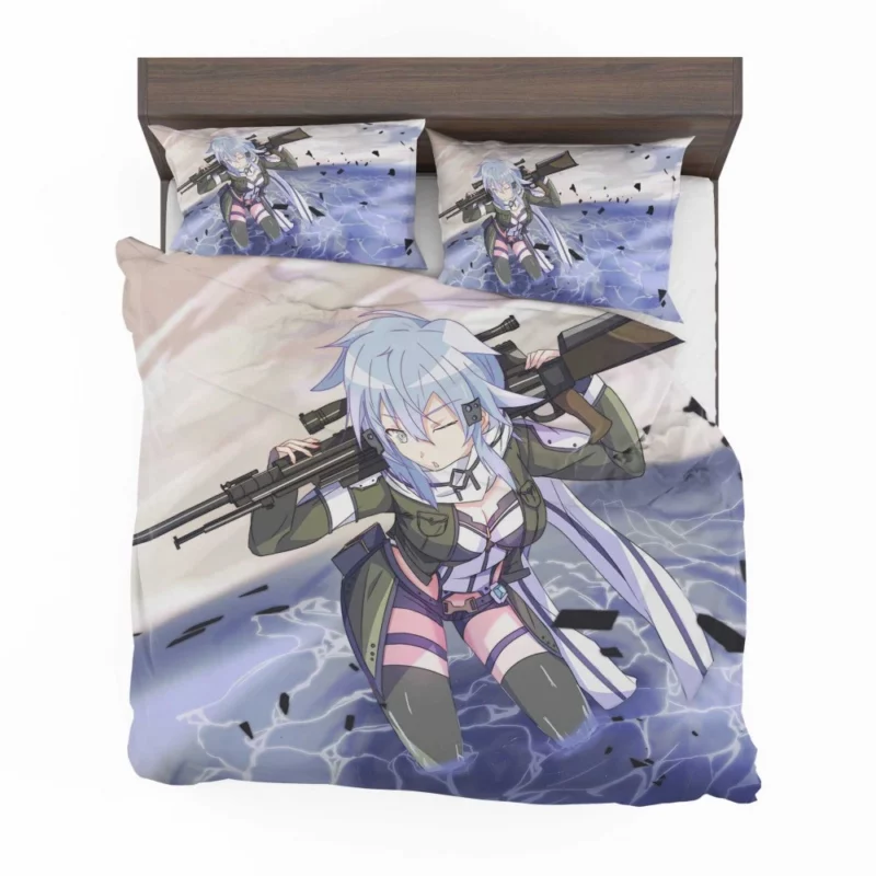 Sinon in Sword Art Online II Anime Bedding Set 1