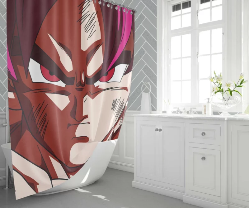 Son Goku Hero of Dragon Ball Super Anime Shower Curtain 1