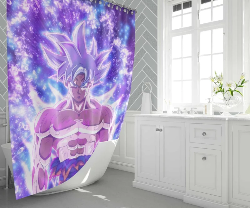 Son Goku Legacy Eternal Hero Anime Shower Curtain 1