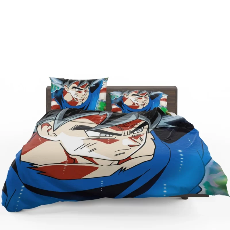 Son Goku Mastered Ultra Instinct Anime Bedding Set