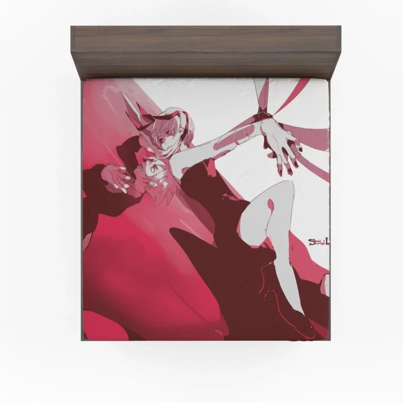 Soul Eater Dynamic Duo Maka and Soul Anime Fitted Sheet