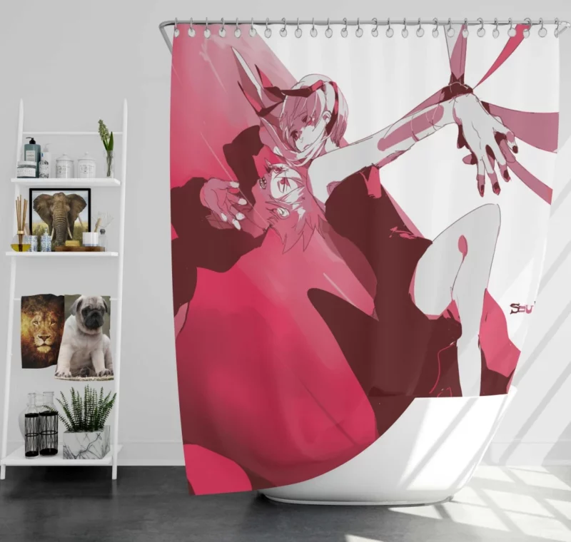 Soul Eater Dynamic Duo Maka and Soul Anime Shower Curtain