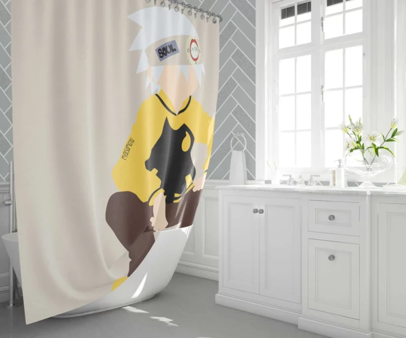 Soul Eater Maka Albarn Adventure Anime Shower Curtain 1