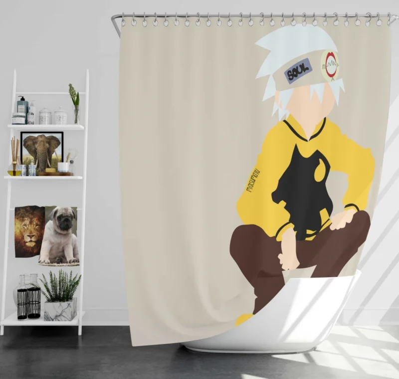 Soul Eater Maka Albarn Adventure Anime Shower Curtain