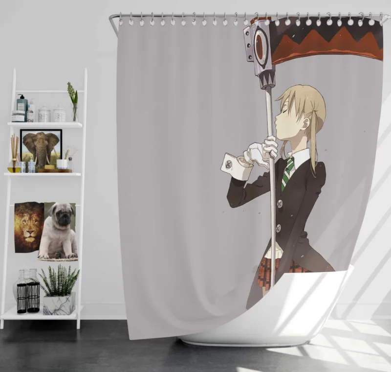 Soul Eater Maka Albarn Tale Anime Shower Curtain