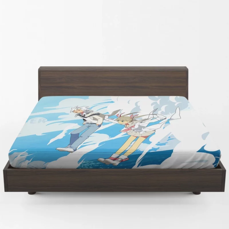 Soul Eater Maka and Soul Connection Anime Fitted Sheet 1