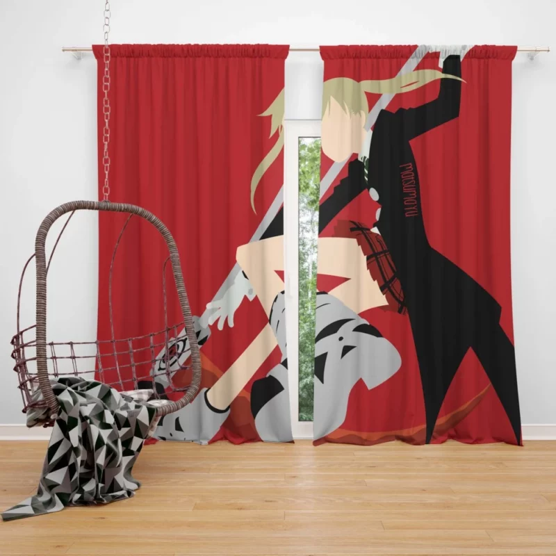 Soul Eater Unbreakable Bond Anime Curtain