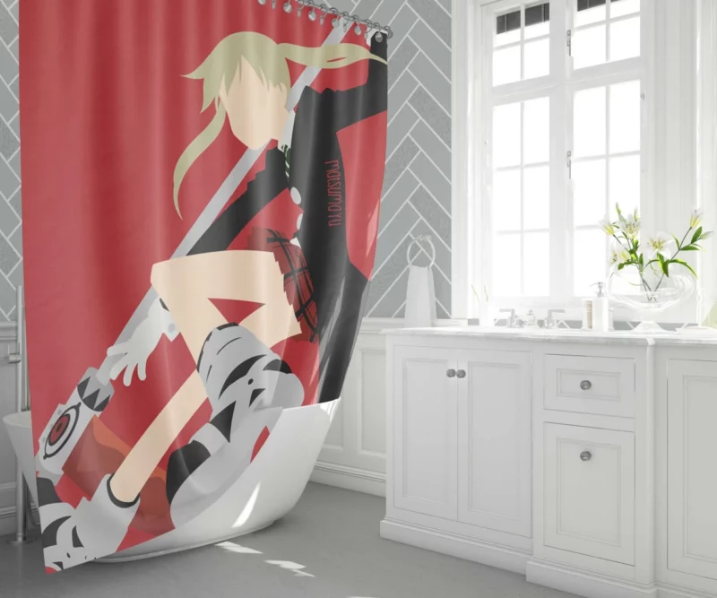 Soul Eater Unbreakable Bond Anime Shower Curtain 1