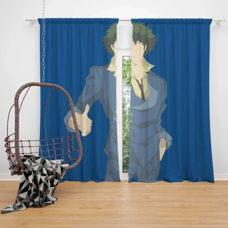 Spike Spiegel Bounty Hunter Extraordinaire Anime Curtain