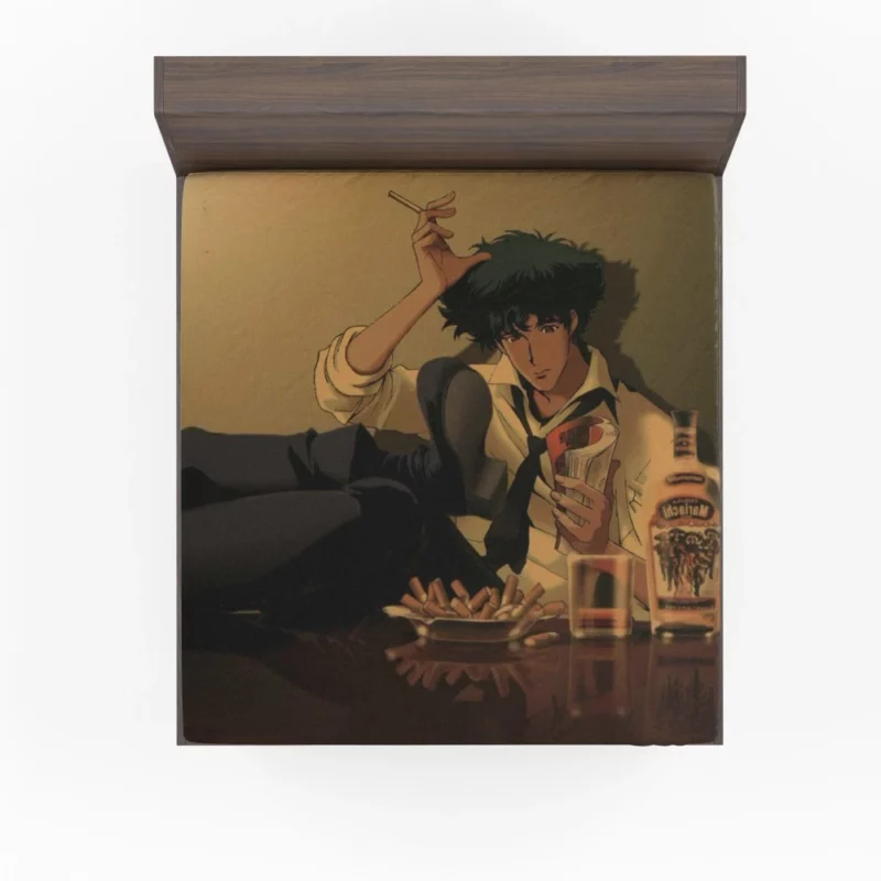 Spike Spiegel Space Cowboy Saga Anime Fitted Sheet