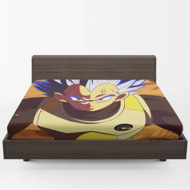 Super Saiyan Blue Vegeta Heroic Quest Anime Fitted Sheet 1