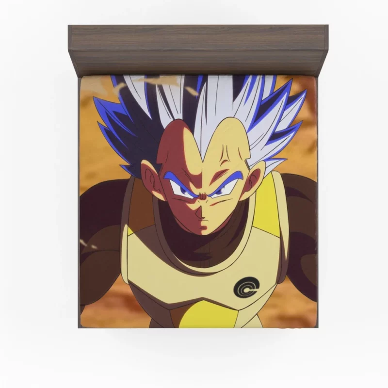 Super Saiyan Blue Vegeta Heroic Quest Anime Fitted Sheet