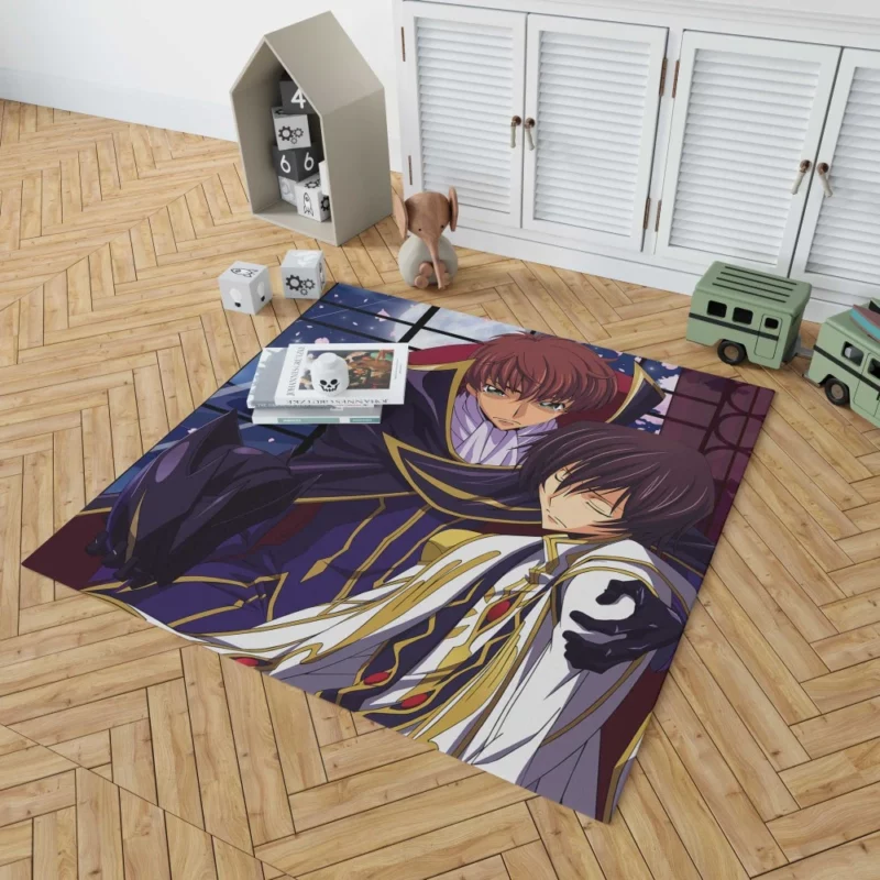 Suzaku & Lelouch Bond Anime Rug 1