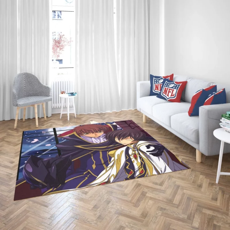 Suzaku & Lelouch Bond Anime Rug 2