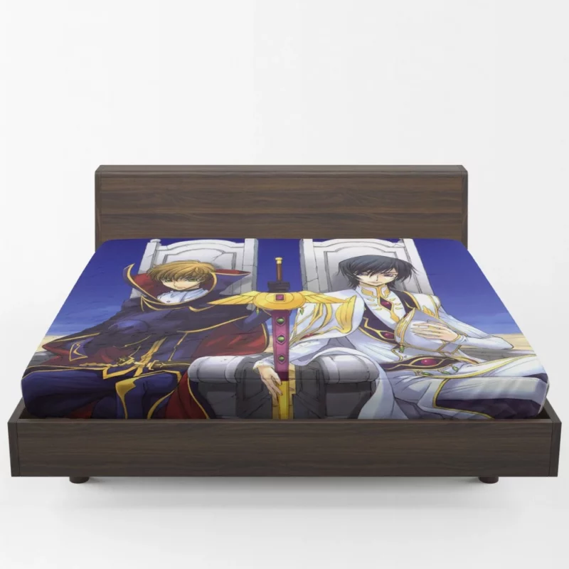 Suzaku & Lelouch Destiny Anime Fitted Sheet 1