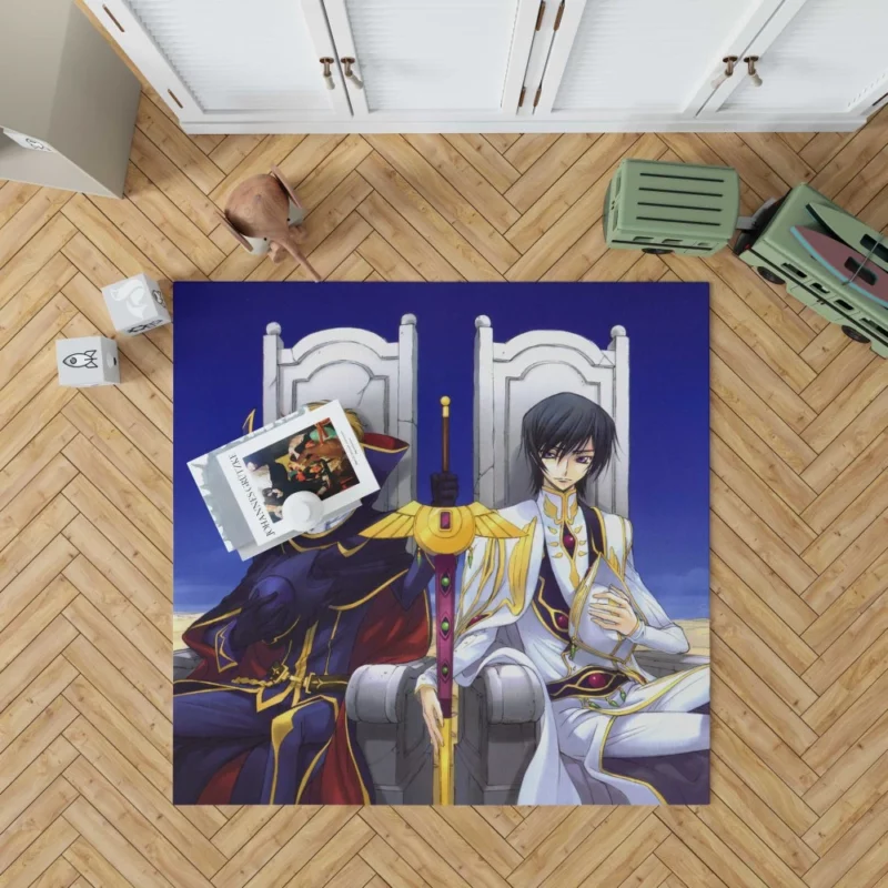 Suzaku & Lelouch Destiny Anime Rug