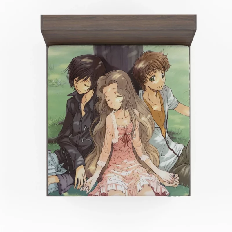 Suzaku & Lelouch Dynamic Anime Fitted Sheet