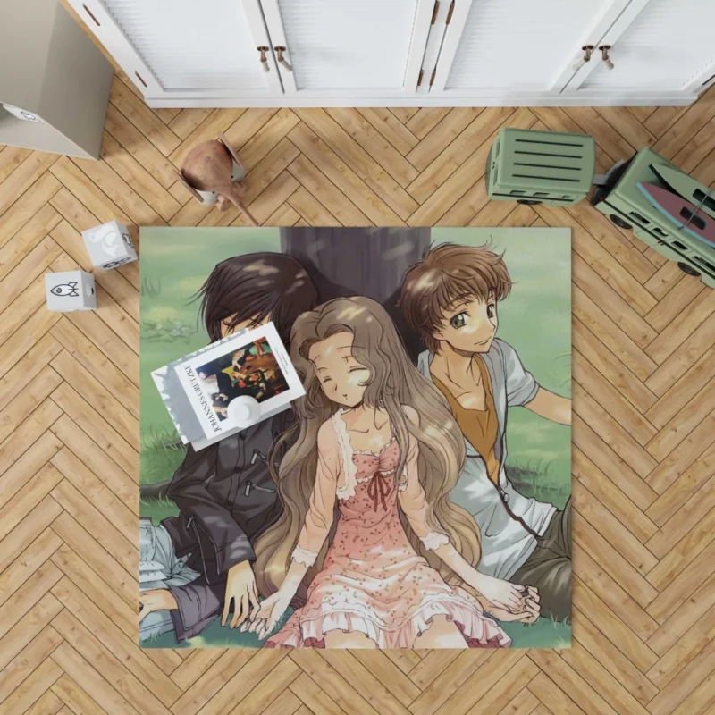 Suzaku & Lelouch Dynamic Anime Rug