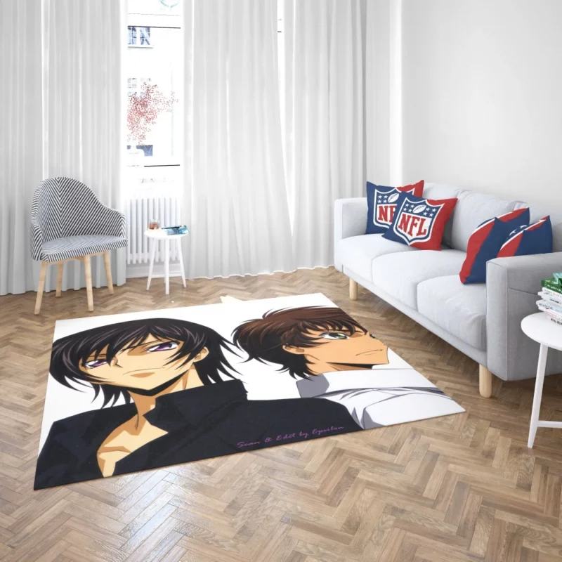 Suzaku & Lelouch Journey Anime Rug 2