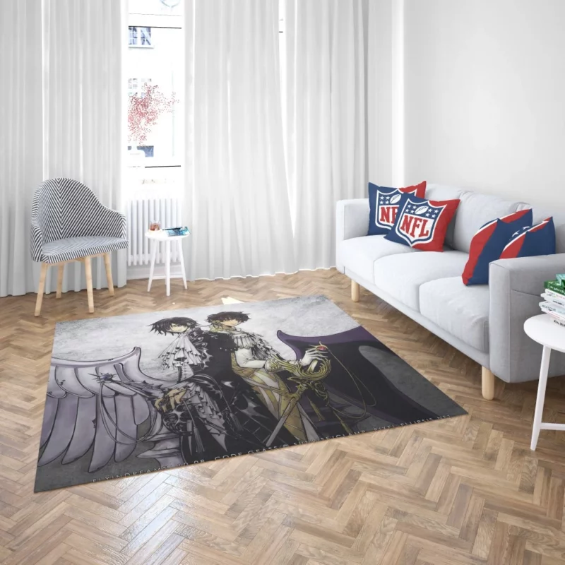 Suzaku & Lelouch Partnership Anime Rug 2