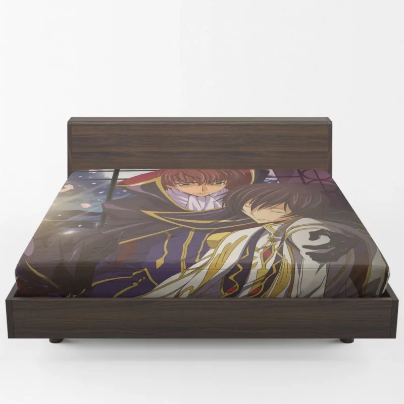 Suzaku & Lelouch Unbreakable Bond Anime Fitted Sheet 1