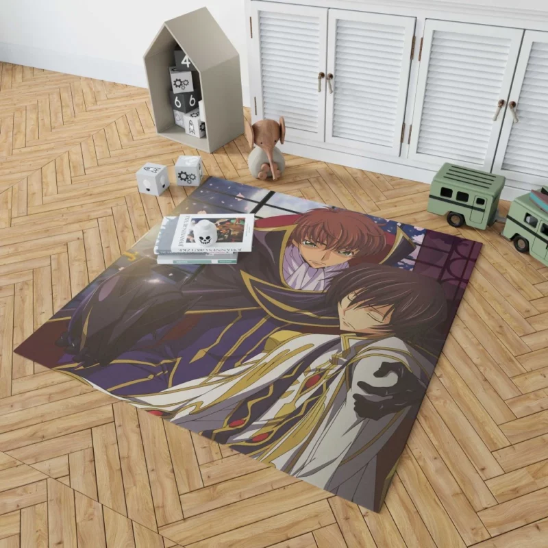 Suzaku & Lelouch Unbreakable Bond Anime Rug 1