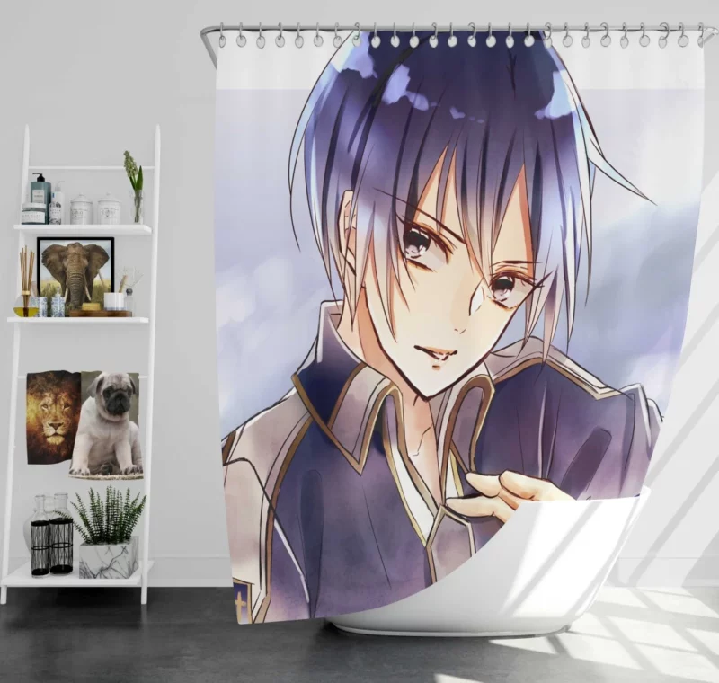 Sword Art Alicization Kirito Tale Anime Shower Curtain