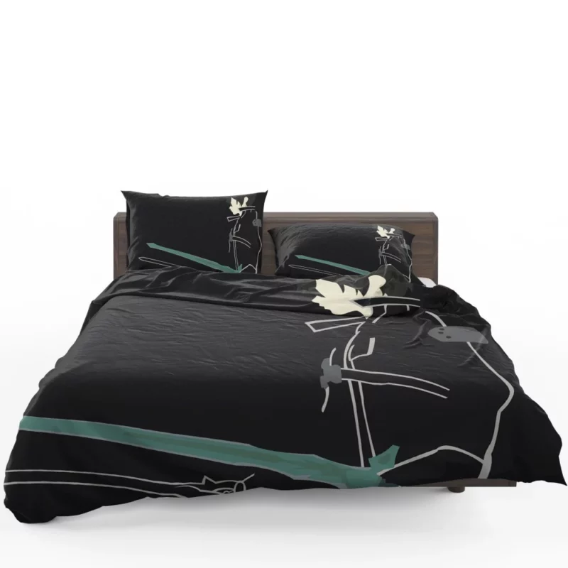 Sword Art Chronicles Kirito Journey Anime Bedding Set