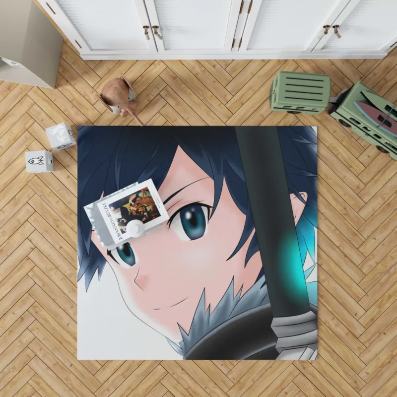 Sword Art Chronicles Kirito Quest Anime Rug