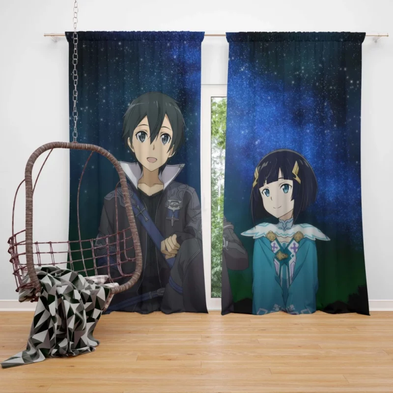 Sword Art Online II Kirigaya Path Anime Curtain