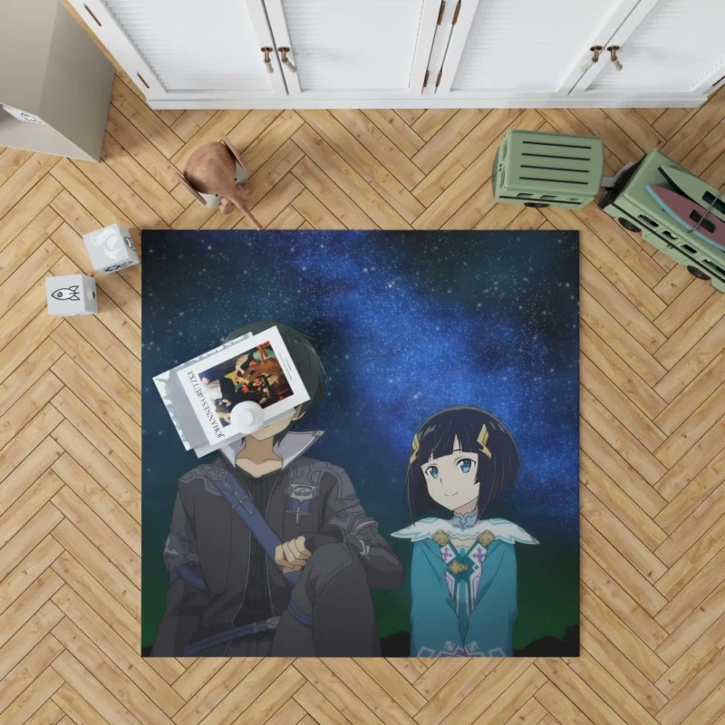 Sword Art Online II Kirigaya Path Anime Rug