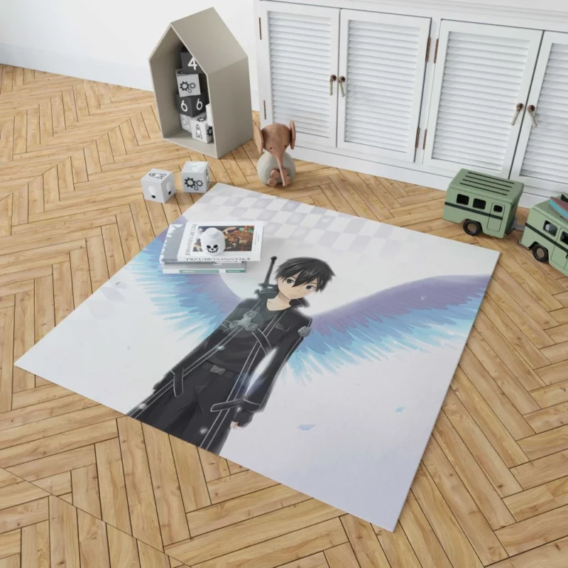 Sword Art Online Kirigaya Role Anime Rug 1