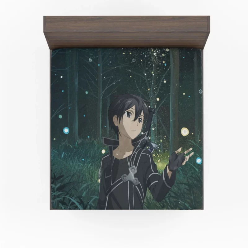 Sword Art Online Odyssey Kirito Path Anime Fitted Sheet