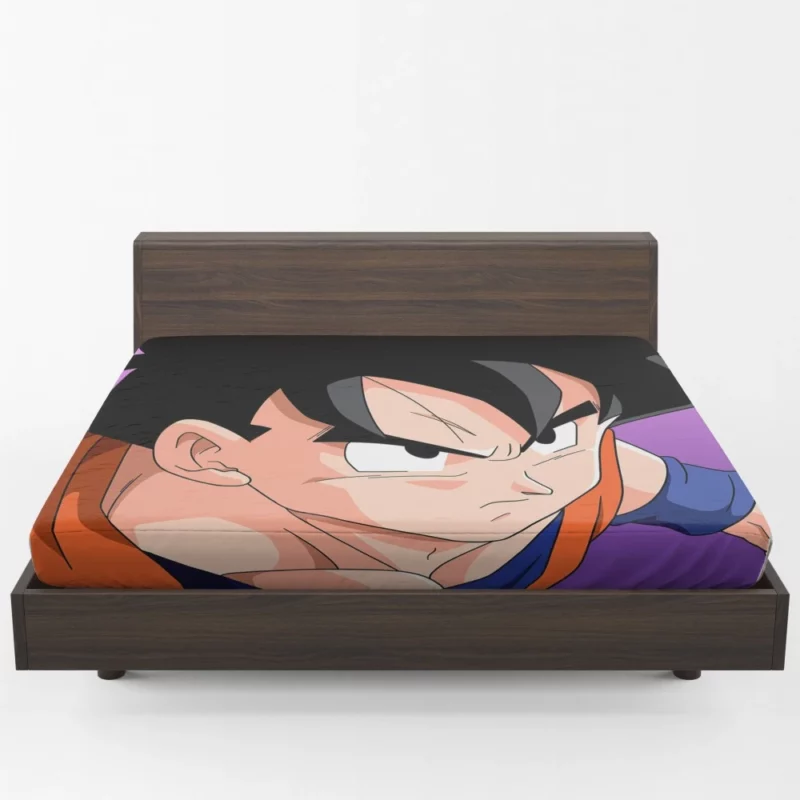 Teen Gohan Formidable Young Warrior Anime Fitted Sheet 1