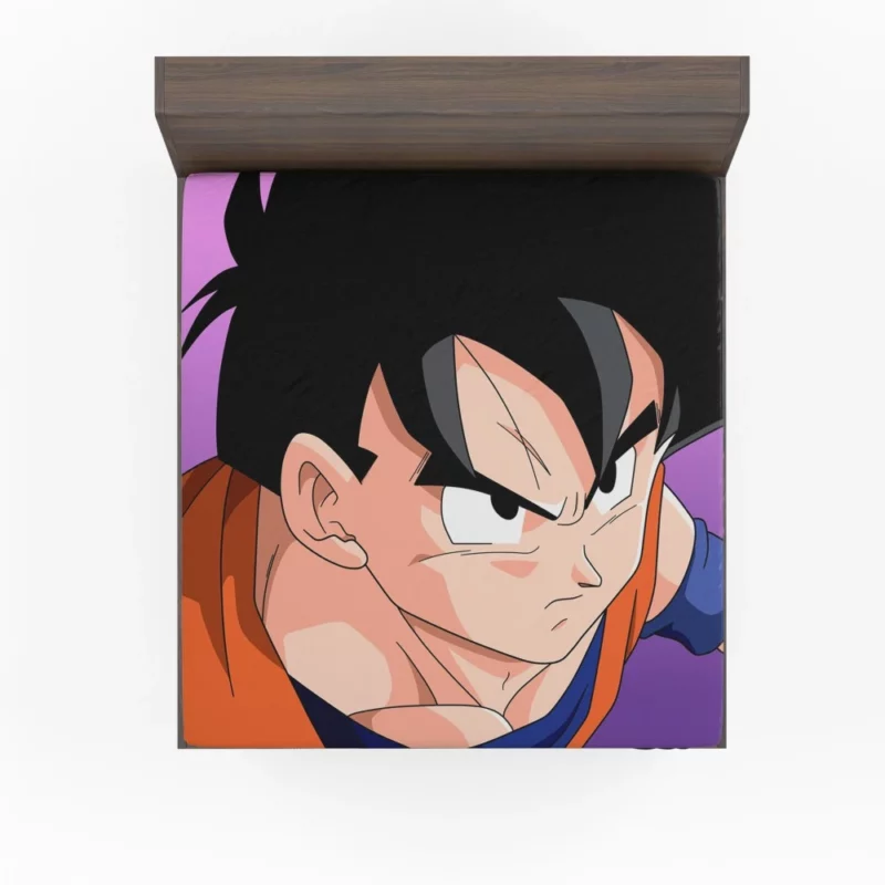 Teen Gohan Formidable Young Warrior Anime Fitted Sheet
