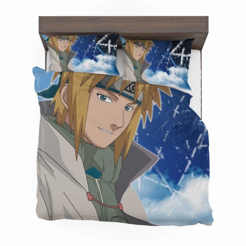 The Blonde Hokage Minato Namikaze Anime Bedding Set 1