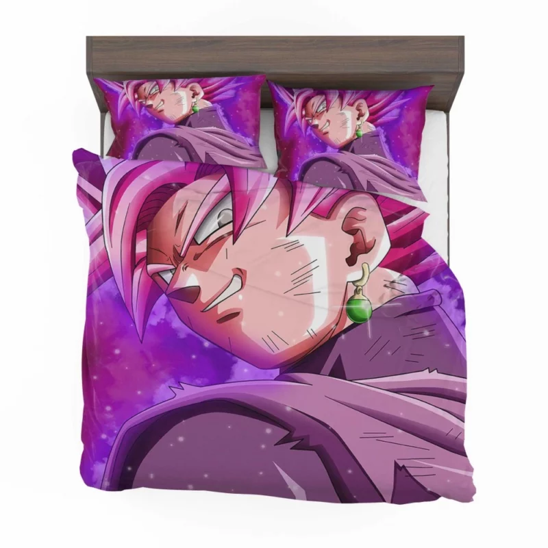 The Enigma of Black Goku Rosé Form Anime Bedding Set 1