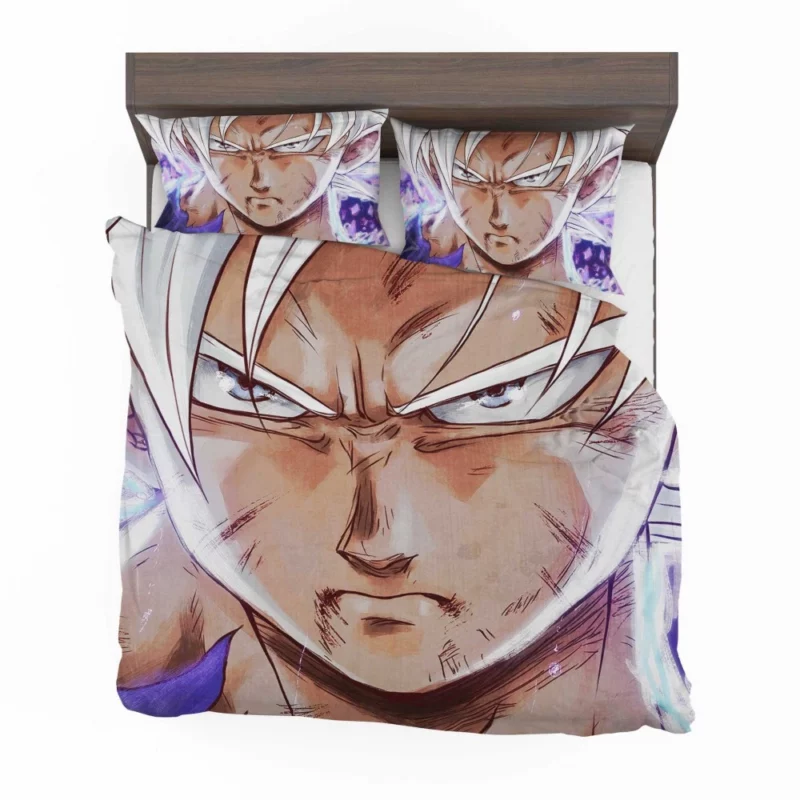The Mystery of Goku White-Haired Form Anime Bedding Set 1