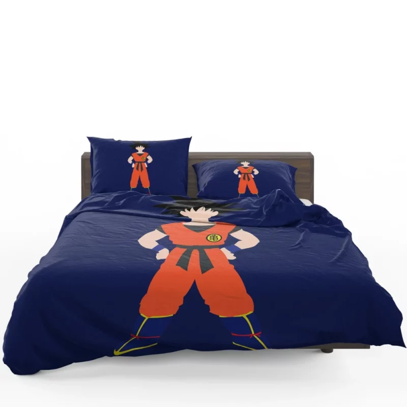 The Unstoppable Goku in Dragon Ball Z Anime Bedding Set
