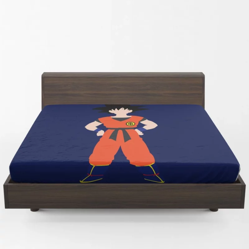 The Unstoppable Goku in Dragon Ball Z Anime Fitted Sheet 1
