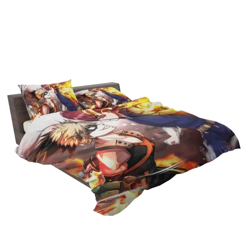 Todoroki and Bakugou Dynamic Duo Anime Bedding Set 2