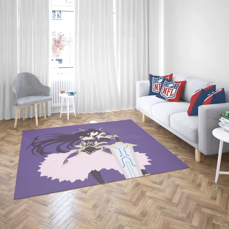 Tohka Yatogami Divine Romance Anime Rug 2