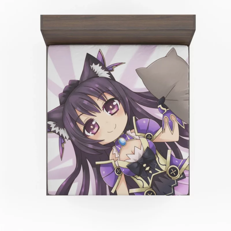 Tohka Yatogami Mystic Maiden Anime Fitted Sheet