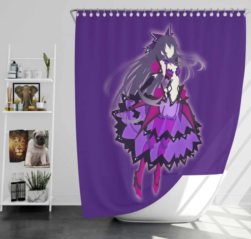 Tohka Yatogami Spirit Princess Anime Shower Curtain