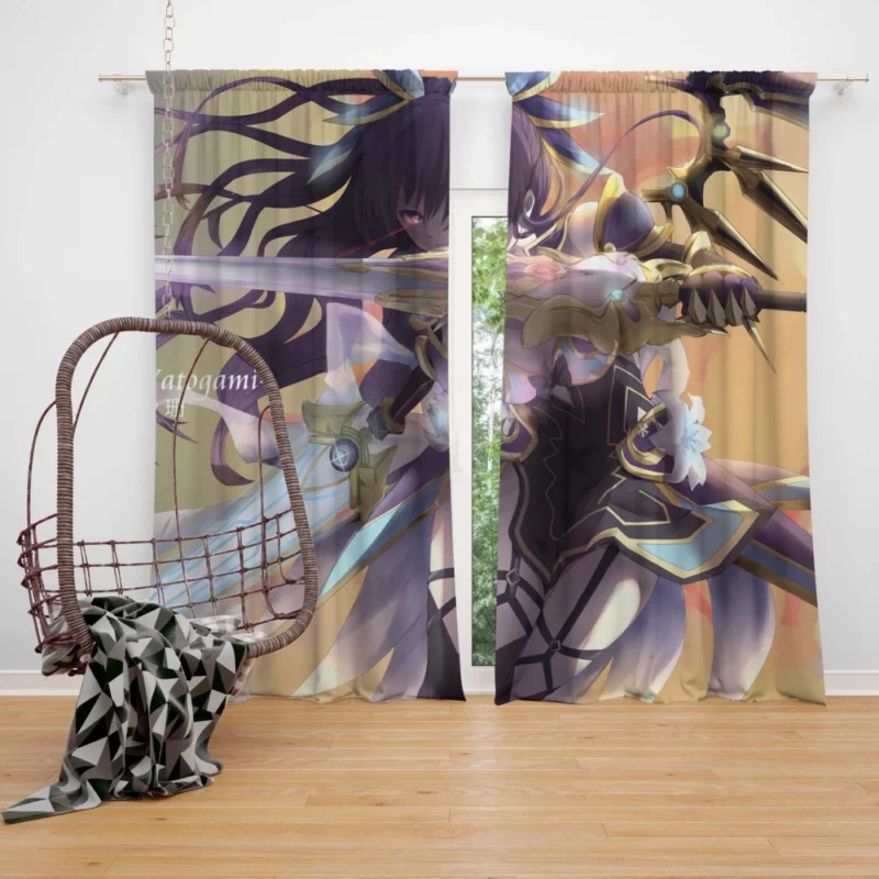 Tohka Yatogami Star-Crossed Anime Curtain