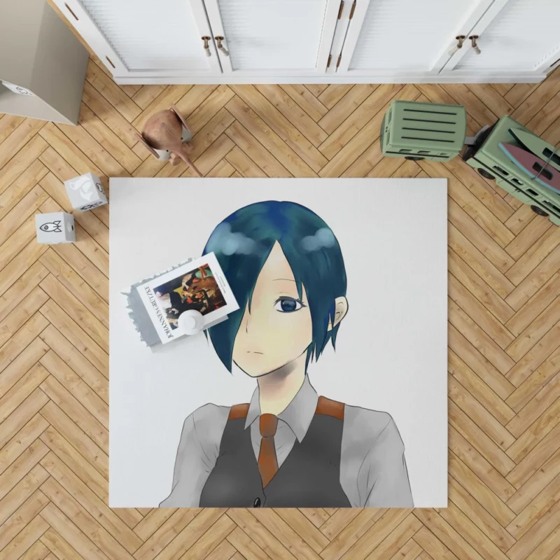 Tokyo Ghoul Enigmatic Touka Kirishima Anime Rug